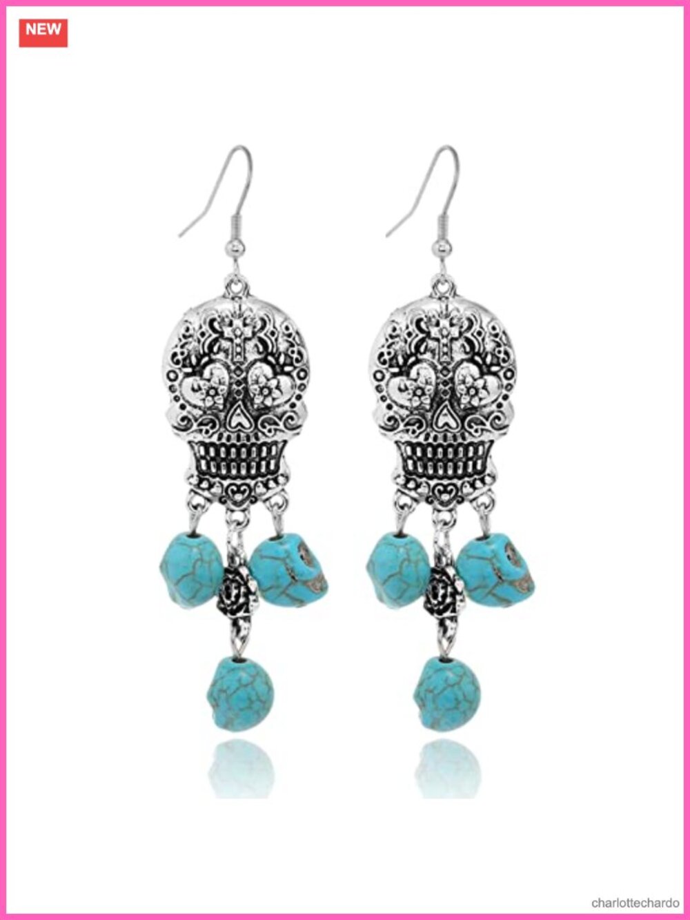 Glow in the Dark Ghost Dangle Earrings Halloween Party Costume Accessories